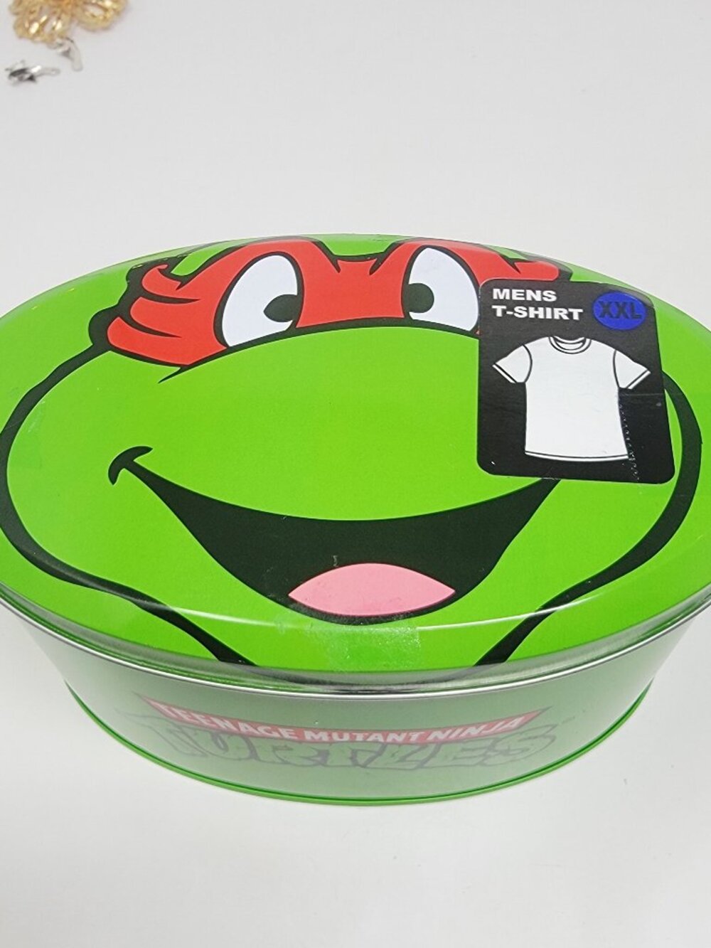 Teenage Mutant Ninja Turtles Raphael T-Shirt Tin Men's XXL Unworn 2012